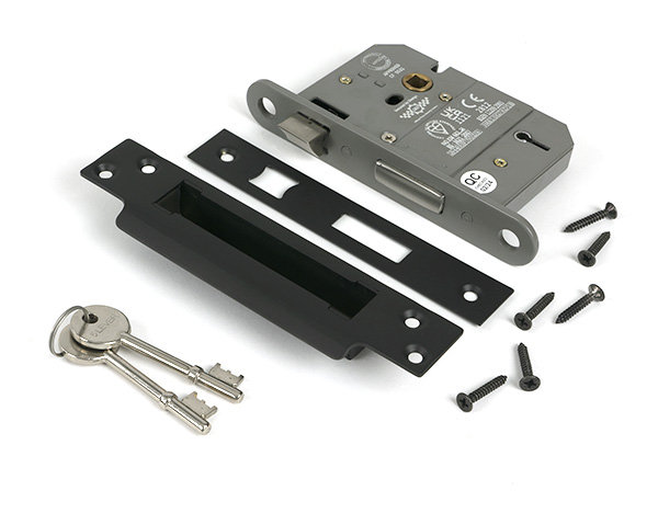 Sash Lock, Aged Bronze