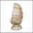 RESEDA SWIVEL PATIO  EGG CHAIR