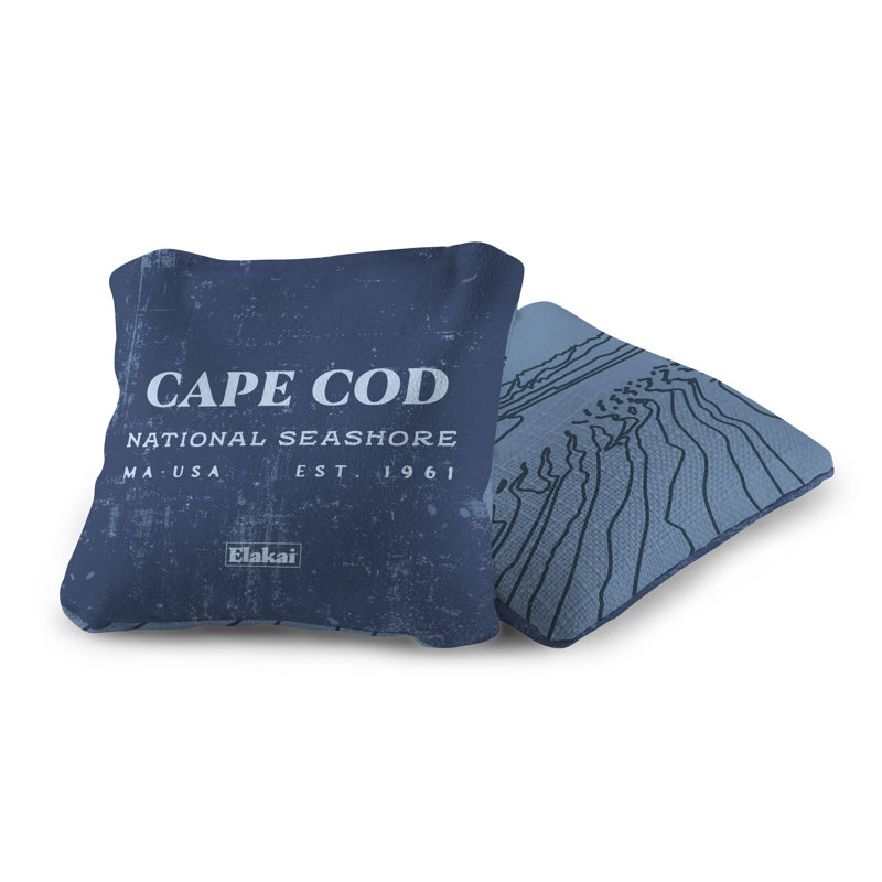 Durasuède Cape Cod National Seashore + Turbo Polyglide Pilote Versacraft, H 6 po x l 6 po x P 1 po, Bleu
