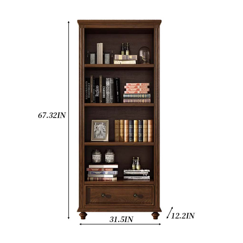 Simple atmospheric style standard bookcase