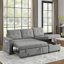Canapé-lit modulaire réversible avec rangement Koa-1404467791