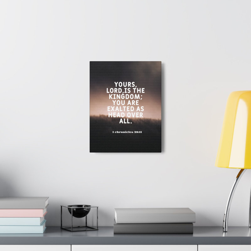 No Frame Print on Canvas