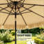 Parasol de jardin à motif de paille, parasol d'extérieur de style hawaïen, parasol de patio sans base