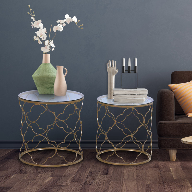 Glass Top Coffee Table