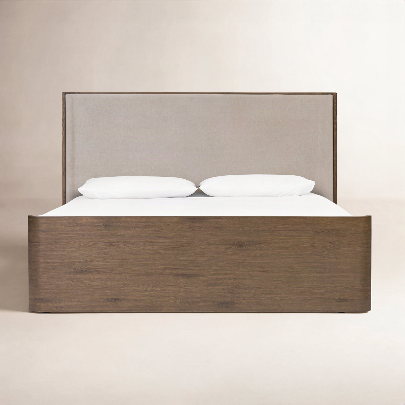 Upholstered Platform Bed, Queen