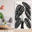«Black and White Plant I» par Daniela Santiago - Peinture-1041384763-1071893881