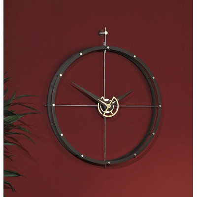 Horloge murale surdimensionnée doble