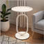 Table basse en métal en forme de lanterne-288412409-288412411