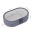Garden Sanctuary 130 - Jet Polyvinyl Chloride (PVC) Round Standard (Hardwired) Hot Tub in Dark Grey