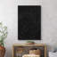 Impression sur toile, motif géométrique noir, vague abstraite, minimaliste, mid-century-97558773-97558771-119460980