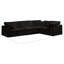 Canapé modulaire en velours 4 pièces Cozy-94884212
