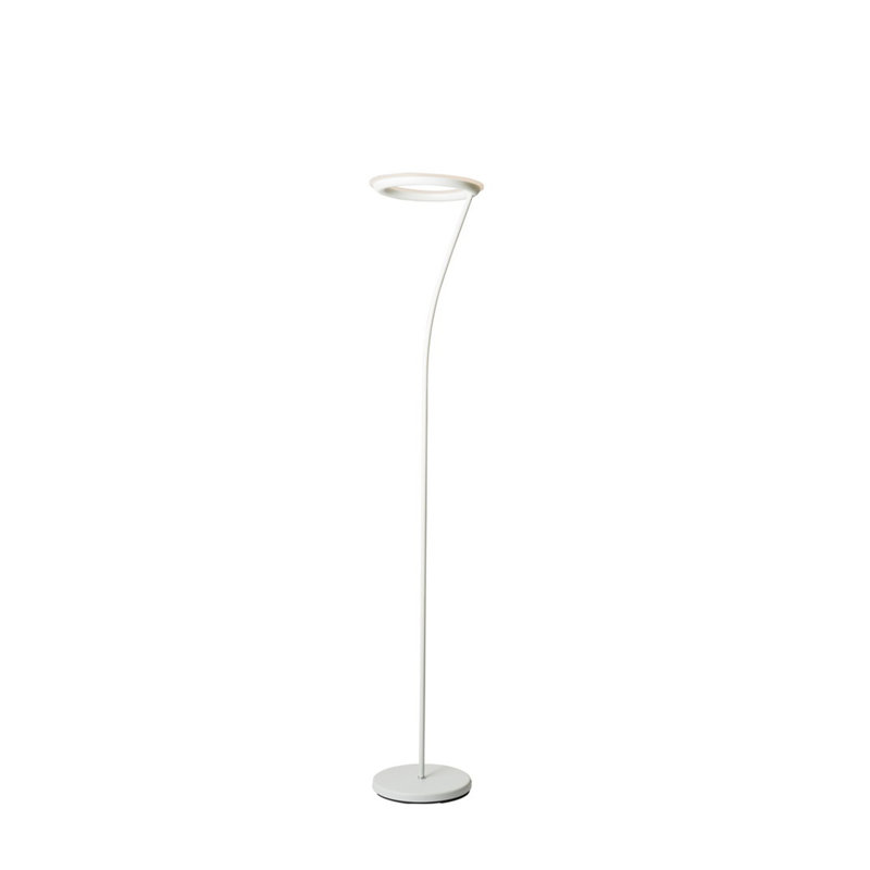 Metal Torchiere Floor LED Lamp