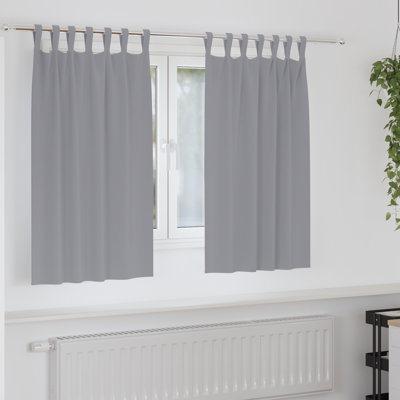 Curtains With Curtains 2 Pcs Polyester