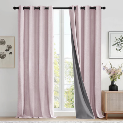 Ipswich Blackout Thermal Grommet Curtain Panels