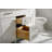 Fredy 54'' Double Bathroom Vanity with Marble Top-115000482