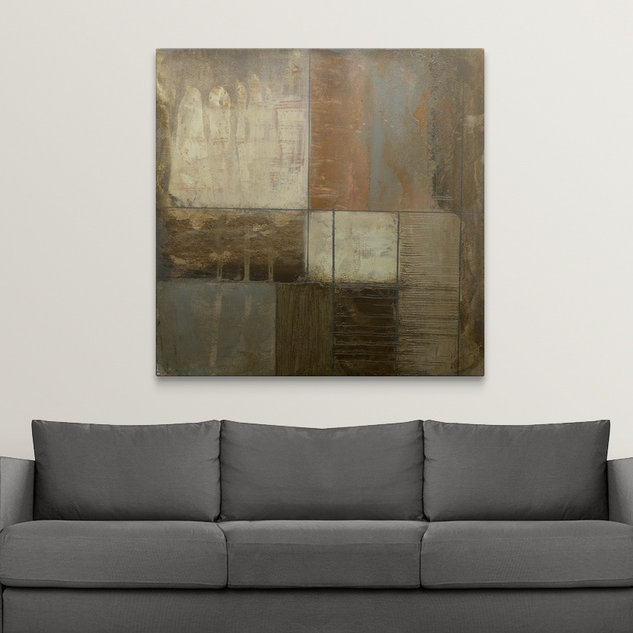 « ii » jennifer grolier, reproduction d’art Re-Defined, H 35 po x l 35 po x P 1,5 po, Toile