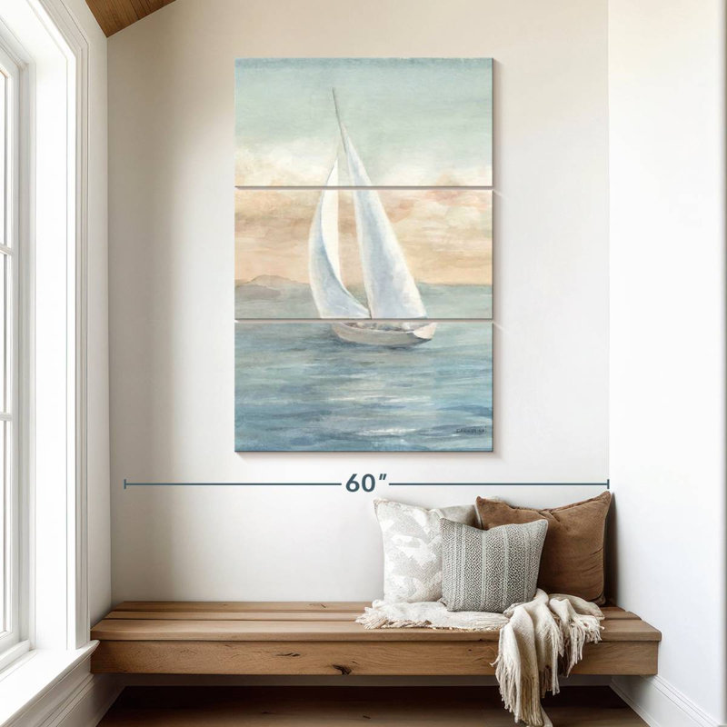 Beach full sail i Aletra, H 50 po x l 32 po