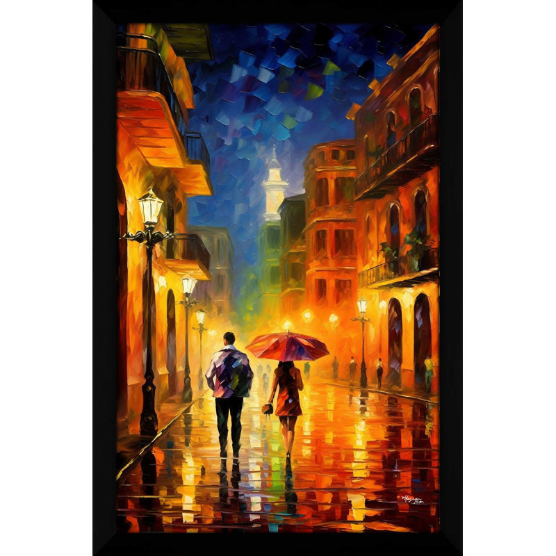 "Havana by Night" par V2 Design Co., reproduction sur acrylique, H 27,5 po x l 21,5 po x P 0,75 po