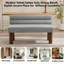 Boucle Upholstered Bench-1565639897