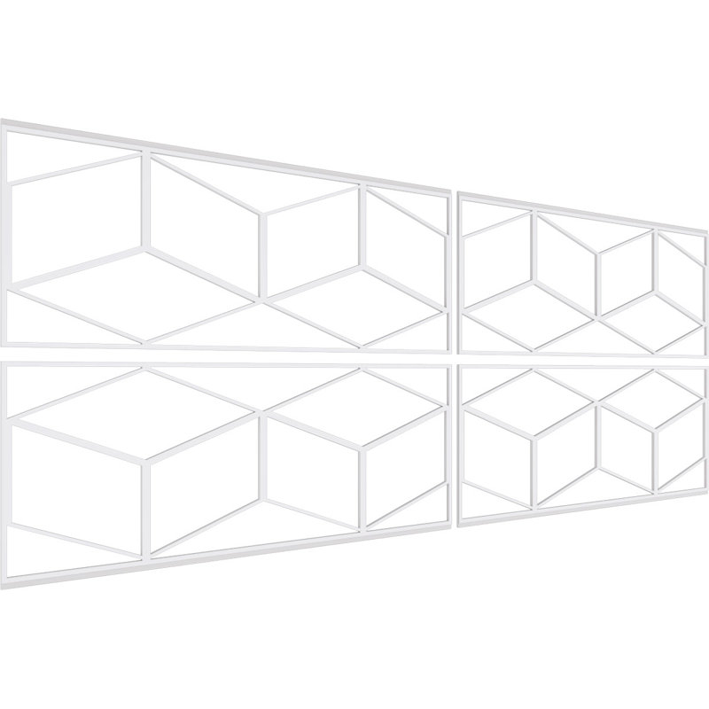 Panneau de lambris H 36 1/4 po x l 94 1/2 po x P 3/8 po