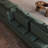 141.73"Upholstered Sleeper Sofa, 3-Seater Sectional Cloud Couch, Compressed Sofa with Adjustable Backrest-755792204
