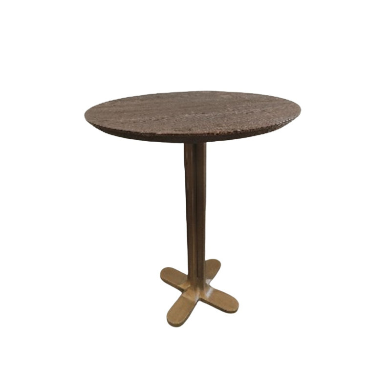 Revelin Round Solid Wood Dining Table, 41" H x 31" W x 31" D