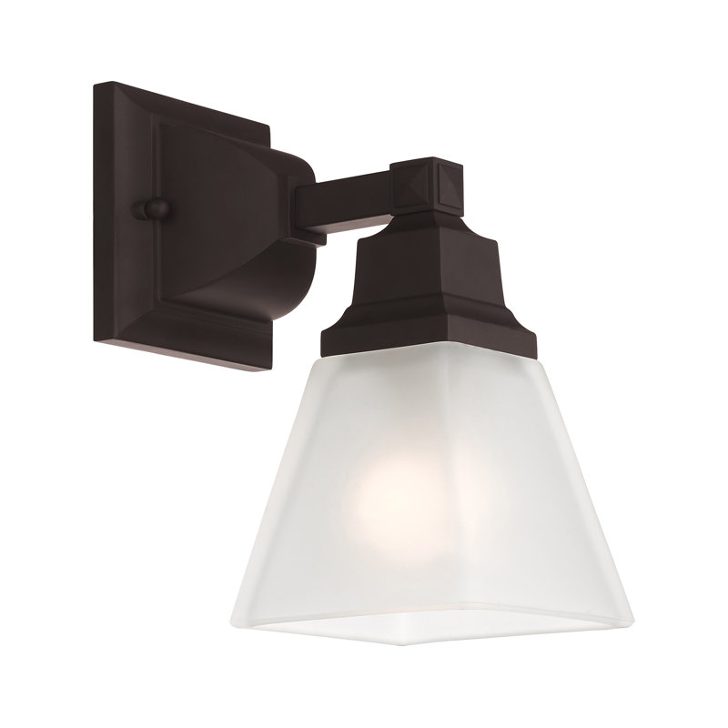 Mathias Flush Mounted Sconce, Bronze