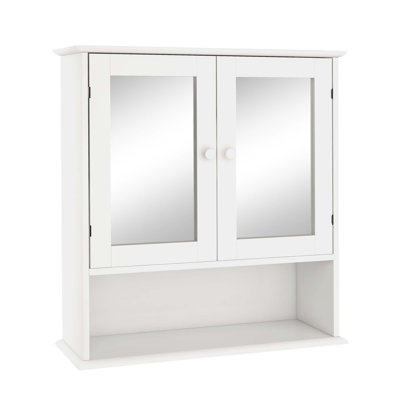 Thiery Rectangle Mirror with Shelves