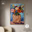 «Whimsical Flower Bag Canvas Vibrant Coastal», art mural par Art Remedy-104628584-104628586