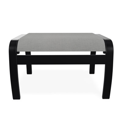 Belle Isle Sling Aluminum Frame Ottoman