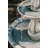 XBrand Classic Grey 51 in. Three‑Tier Outdoor Garden Water Fountain-877630426
