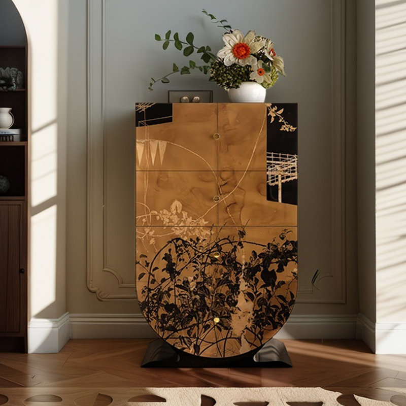 Commode décorative en bois