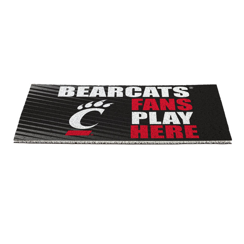 University of Cincinnati Fan PVC Mat, 28"x16"