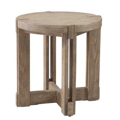 Mcguire Solid Wood Top End Table