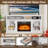 Siratro TV Stand for TVs up to 65" with Electric Fireplace-2127683683