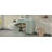 36-Inch Bathroom Vanity With Ceramic Sink Top, Solid Wood Frame And MDF Cabinet, Flip Drawer Design With Adjustable Shelf And Metal Handles, Freestanding Bathroom Storage Cabinet (Faucet Not Included)-1271729464