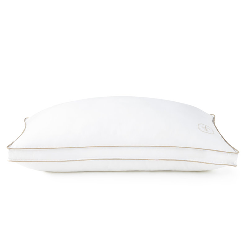 King Size White Down Feather Blend Hypoallergenic Pillow
