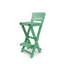 Tabouret de bar pliant extérieur recyclé Key West -1970462818