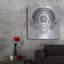 Bungalow Rose «Mandala Crest» par Hello Angel, art mural en métal-1381555591