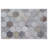 Mosaic Leather Cowhide Geometric Indoor Rug-40096228