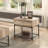 End Table In Oak & Sandy