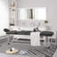 213.4cm Rectangular Adjustable Folding Table-1150791993