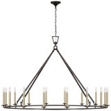 Darlana 16 - Light Wagon Wheel Chandelier