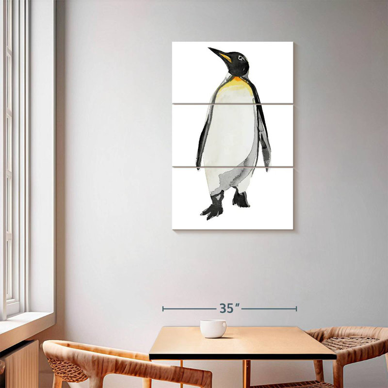 Brampt Penguin I, 57" H x 36" W