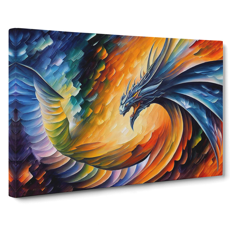 Dragon Vol.2 - Wrapped Canvas, 40cm H x 60cm W x 3cm D