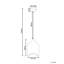 1 - Light Natural Single Pendant
