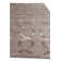 Metro-Velvet Geometric Area Rug in Light Beige