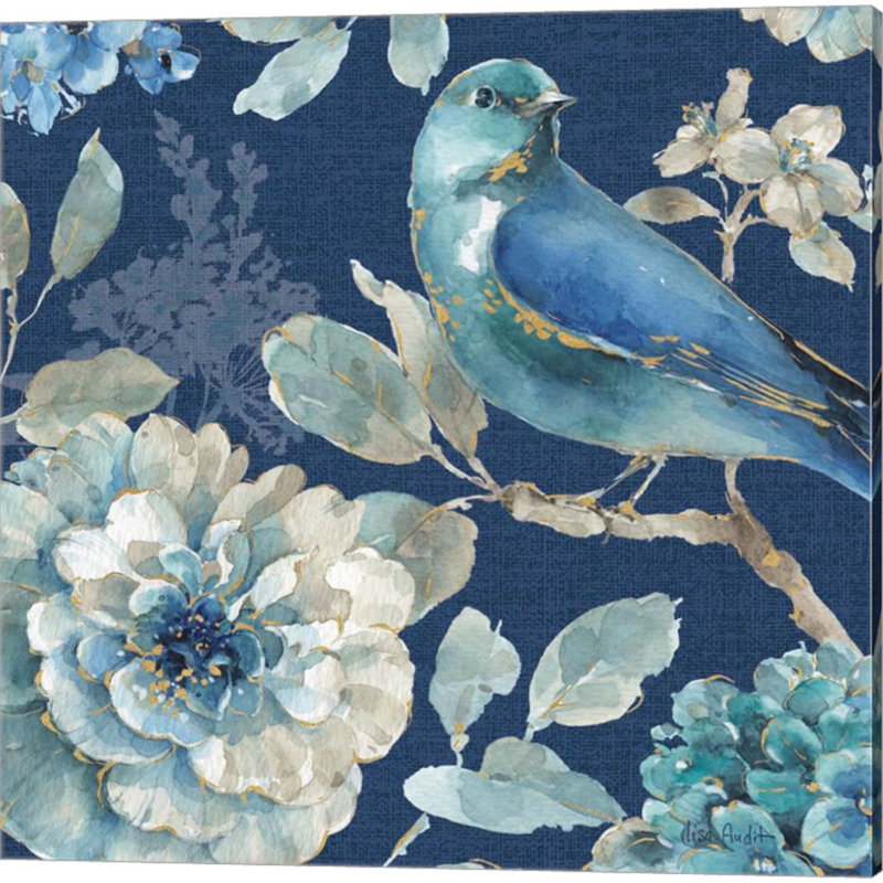 Indigold par Lisa Audit, art sur toile (ensemble de 2)
