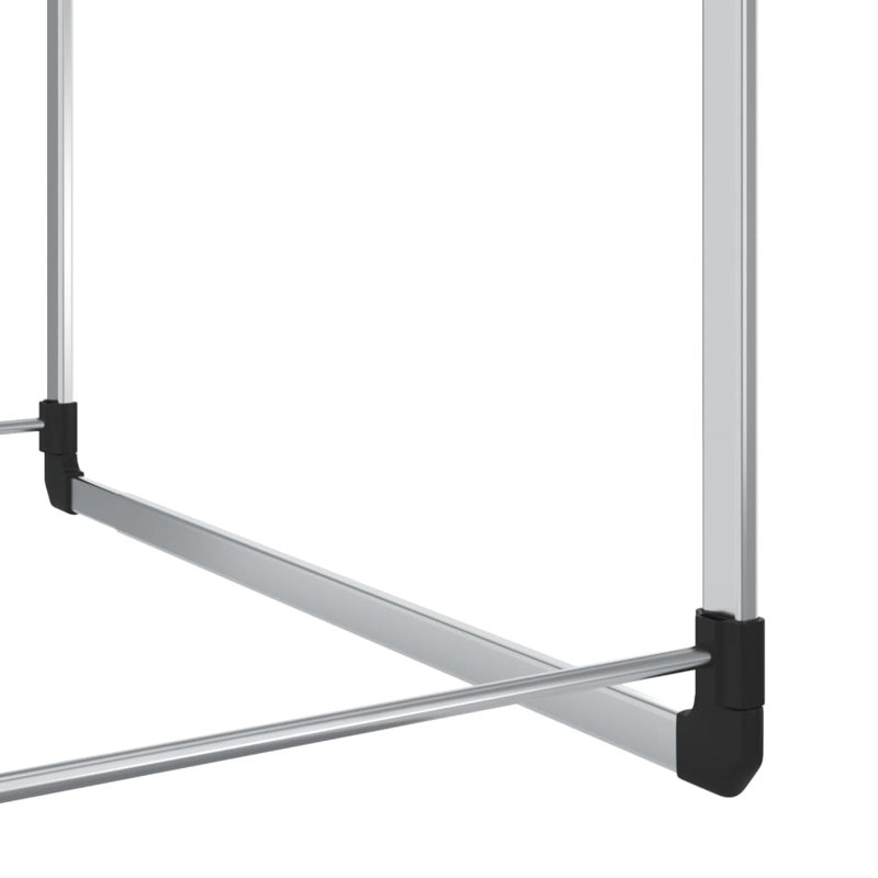 Melyssa Metal Adjustable Wall Mounted Clothes Rack