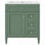 Meuble-lavabo 30 po avec lavabo supérieur, meuble-lavabo moderne avec 2 tiroirs et un tiroir basculant, meuble-lavabo simple-1535410238